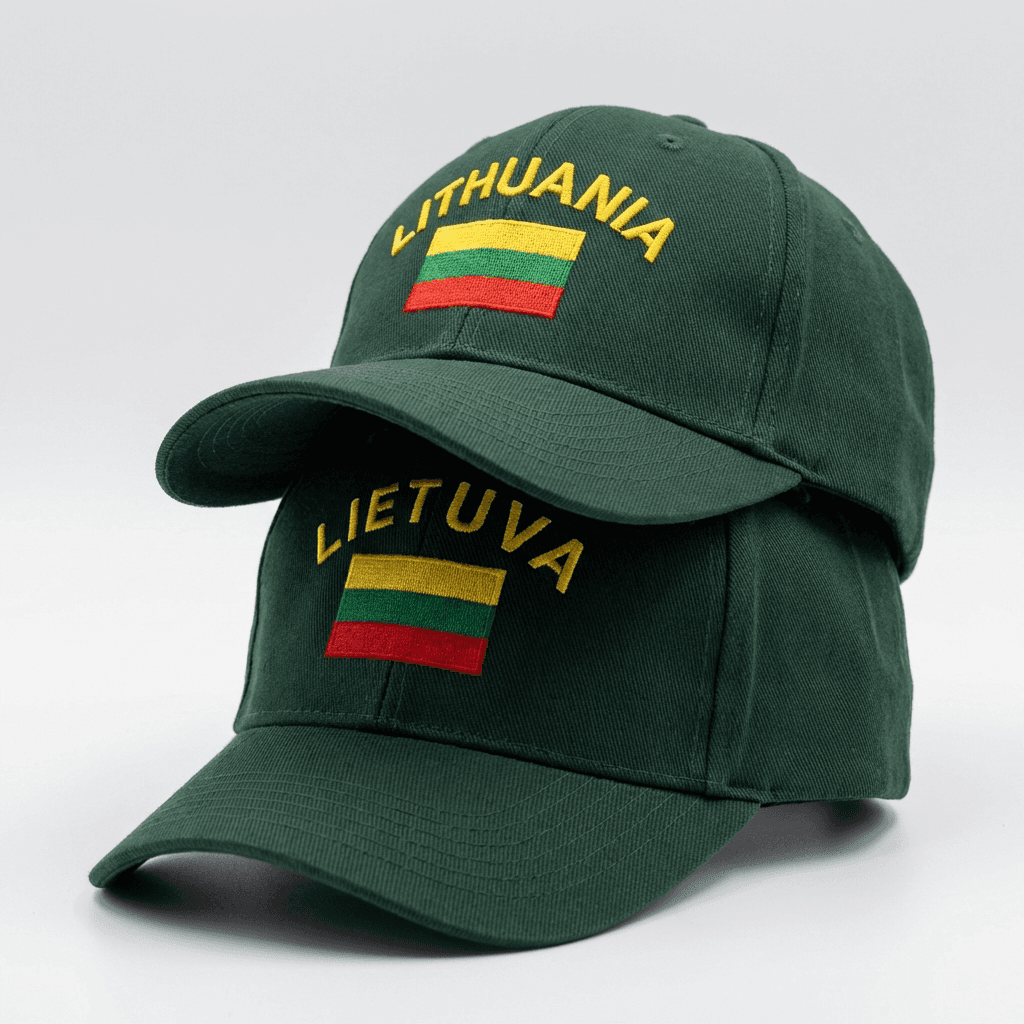 Kepurės su logotipu